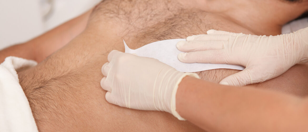 Male full-body waxing