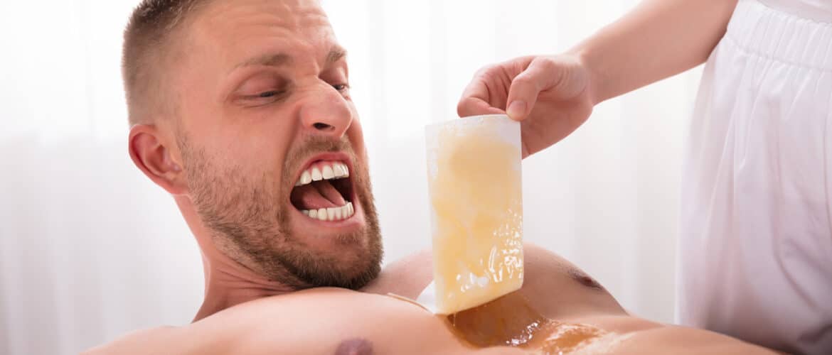 full-body waxing for men