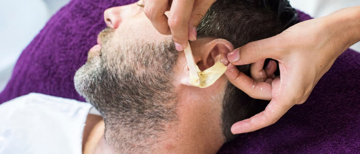 men’s face waxing