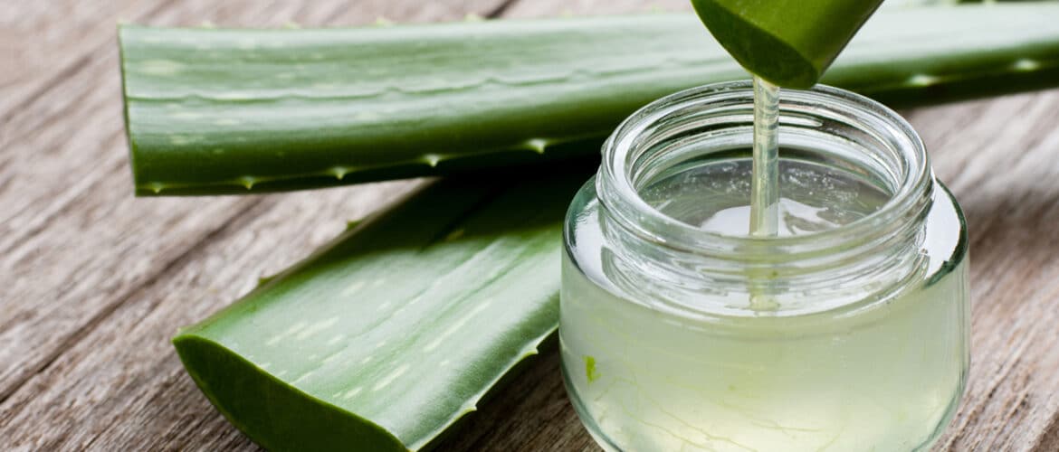 aloe vera gel after waxing